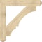 Ekena Millwork Balboa Craftsman Rough Sawn Bracket w/ Offset Brace, Douglas Fir, 8"W x 44"D x 44"H BKT0806X44X44BOA04RDF - alternate 4